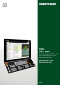 TNC7 / TNC7 basic: Information for the Machine Tool Builder